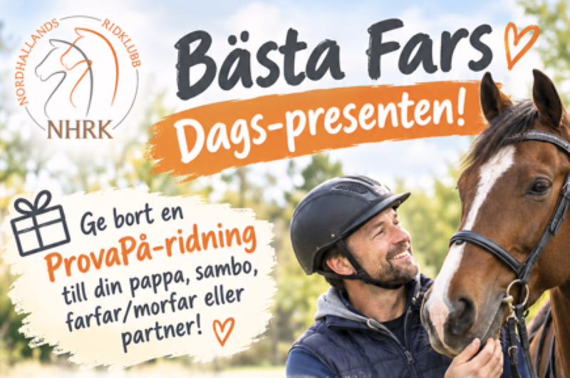 Ge pappa en Fars dag att minnas! 🐴🧡